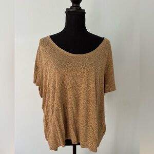Casual Tan Women's Top